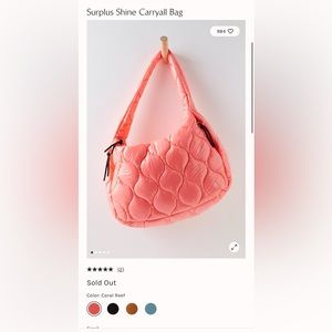 Free People Surplus Shine Carryall Bag